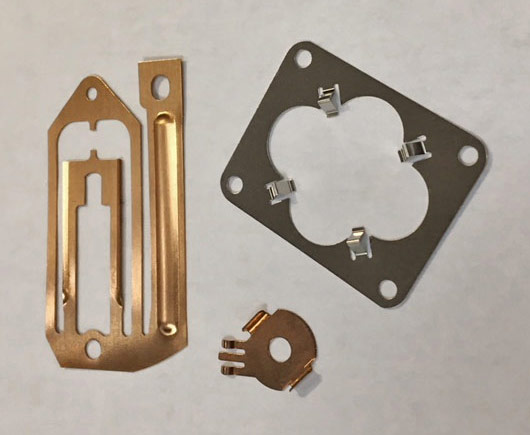 Fourslide manufacturing for light-gauge stampings