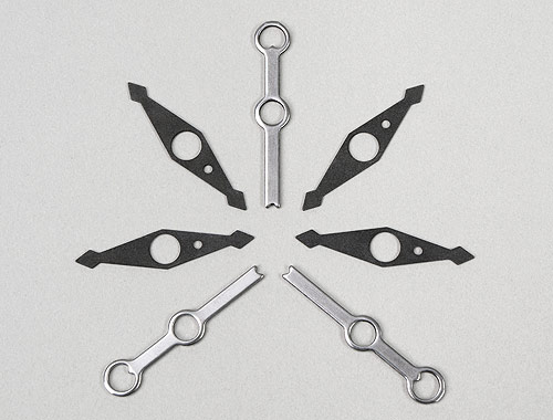 Fourslide manufactured two different types of compass needles