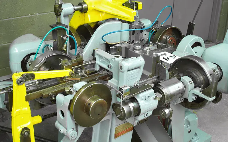 Fourslide part production