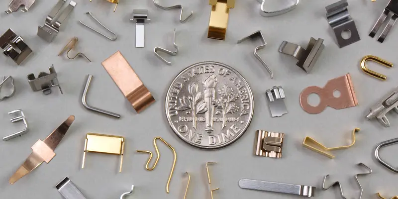Small metal parts and micro stampings