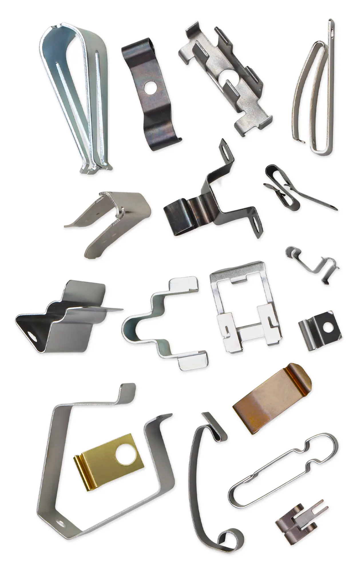 ISO-certified supplier of custom metal spring clips