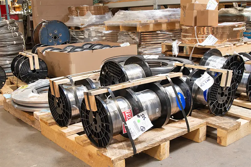 Strip material for Fourslide parts